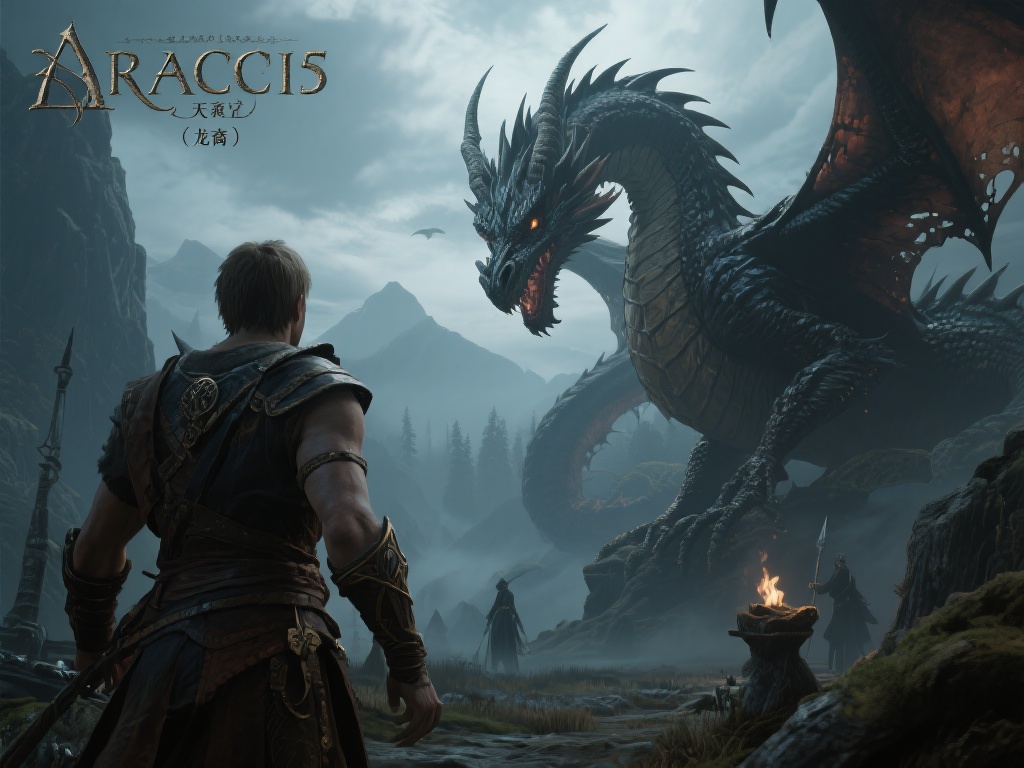 以《上古卷轴5：天际》为例，玩家在游戏初期便会卷入